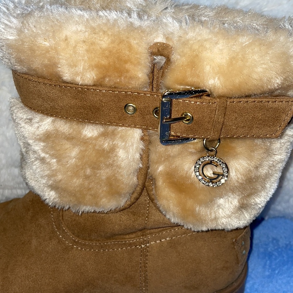 NWOT.  G by Guess Women’s Adlea Medium Brown Boots.  Size 7M - Picture 3 of 7